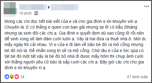 Bị bạn trai tát vì mải nhắn tin không ra mở cổng, cô gái ôm bụng bầu đi chụp ảnh cưới với người yêu cũ