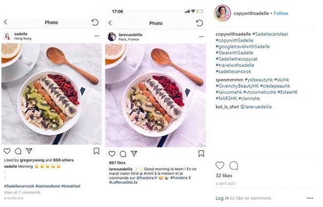 Hot Instagram Hong Kong xóa vội 95 bài đăng sau khi bị phát hiện dùng ảnh trên Google Hot Instagram Hong Kong xóa vội 95 bài đăng sau khi bị phát hiện dùng ảnh trên Google