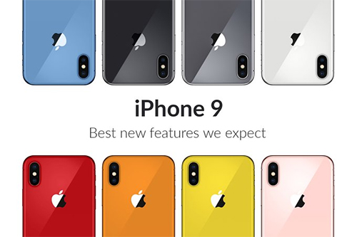 iPhone 9 có thể có 8 màu sắc khác nhau