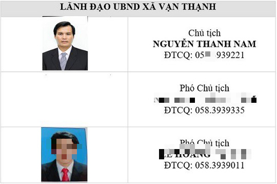 Đình chỉ bí thư kiêm chủ tịch UBND xã Vạn Thạnh ở Đặc khu Bắc Vân Phong