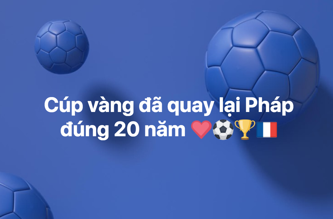 Bùng nổ không khí ăn mừng chiến thắng của Pháp tại World Cup 2018 từ MXH đến các đường phố Bùng nổ không khí ăn mừng chiến thắng của Pháp tại World Cup 2018 từ MXH đến các đường phố