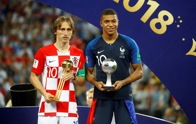 Luka Modric giành danh hiệu Quả bóng vàng World Cup 2018