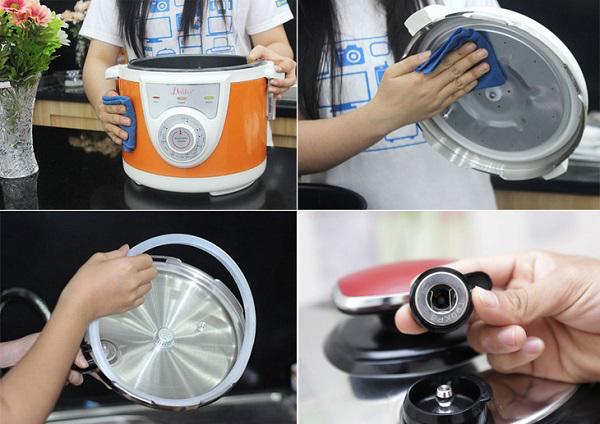 Chị em hoảng hồn vì vụ nổ nồi áp suất khi đang ninh chè: Cẩn thận nồi nổ như bom!