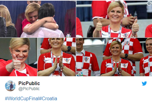 Tổng thống Croatia được săn lùng hơn cả các cầu thủ