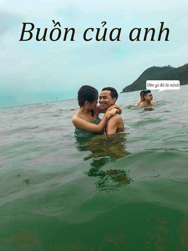 Đăng đàn nhờ thánh chỉnh ảnh xóa giúp ông chú trong bức ảnh hôn nhau lãng mạn, cặp đôi nhận lại series ảnh cười té ghế