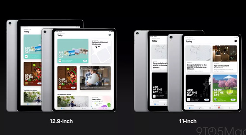 iPad Pro và Apple Watch Series 4 đều có viền mỏng như iPhone X