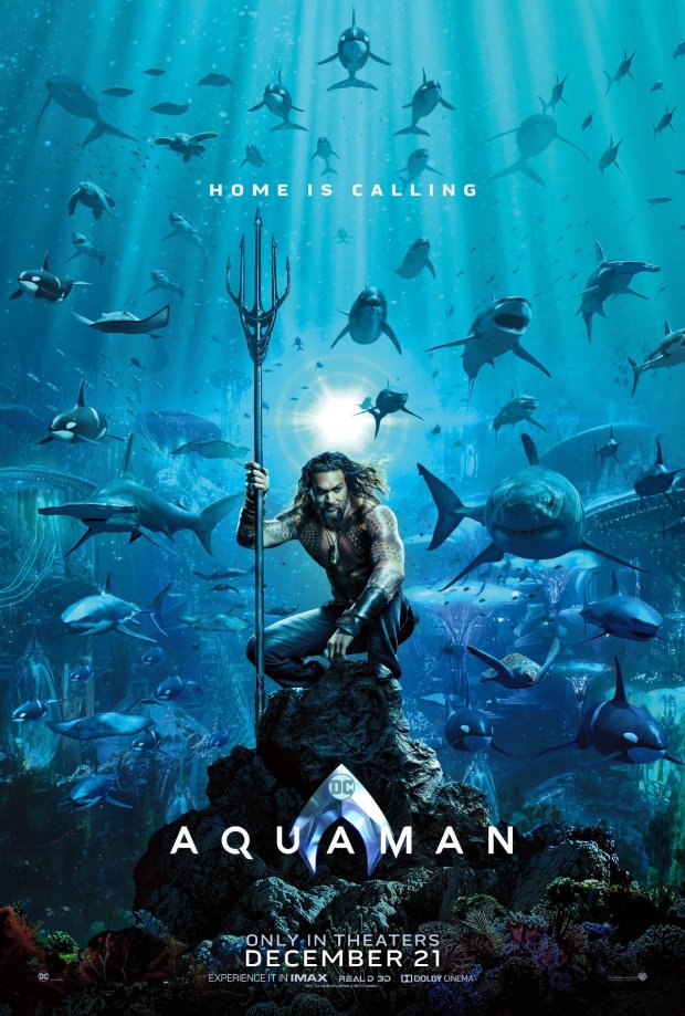 Cuối cùng Aquaman cũng chịu tung poster chính thức đầu tiên Cuối cùng Aquaman cũng chịu tung poster chính thức đầu tiên