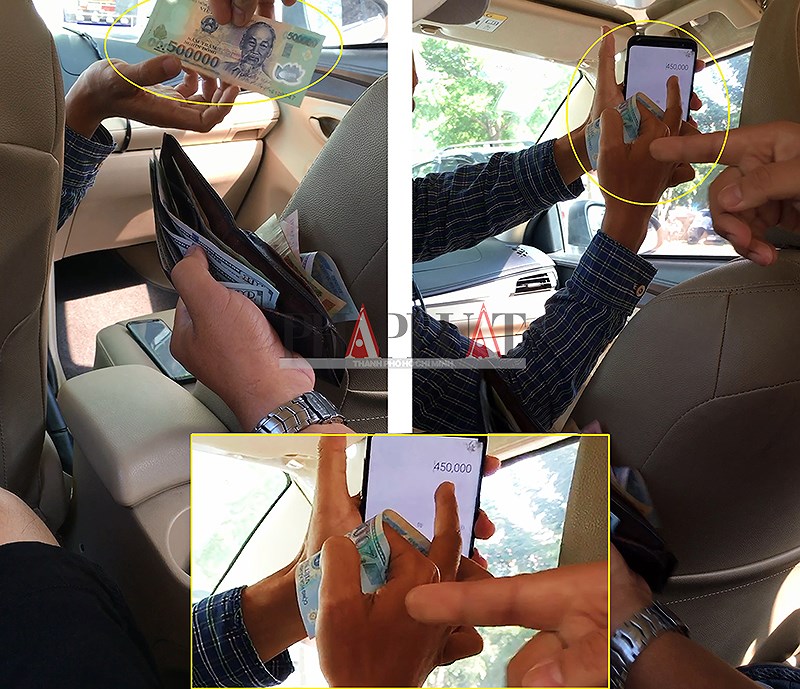 Chiêu trò đồng 500.000 có ma của các taxi dù