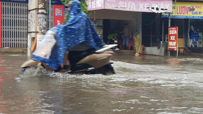 Mưa to nhiều ngày liên tục, người dân TP.Vinh không dám ra khỏi nhà Mưa to nhiều ngày liên tục, người dân TP.Vinh không dám ra khỏi nhà