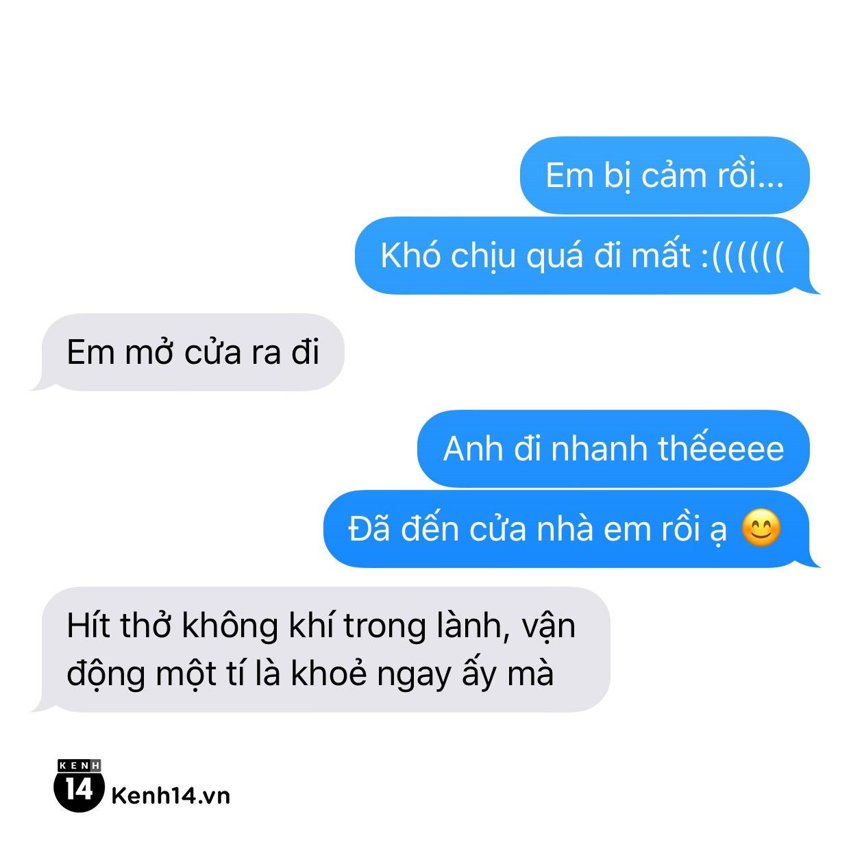 Chùm tin nhắn: Con trai ngây thơ thế này, bảo sao mãi suốt ngày bị bạn gái giận dỗi