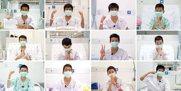 Đội bóng nhí Thái Lan lần đầu chia sẻ về những ngày mắc kẹt trong hang
