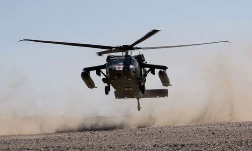 Trực thăng Mỹ thổi sập lều dã chiến, 22 binh sĩ bị thương