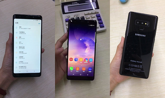 Galaxy Note 9 phiên bản nhái xuất hiện trước cả bản thật