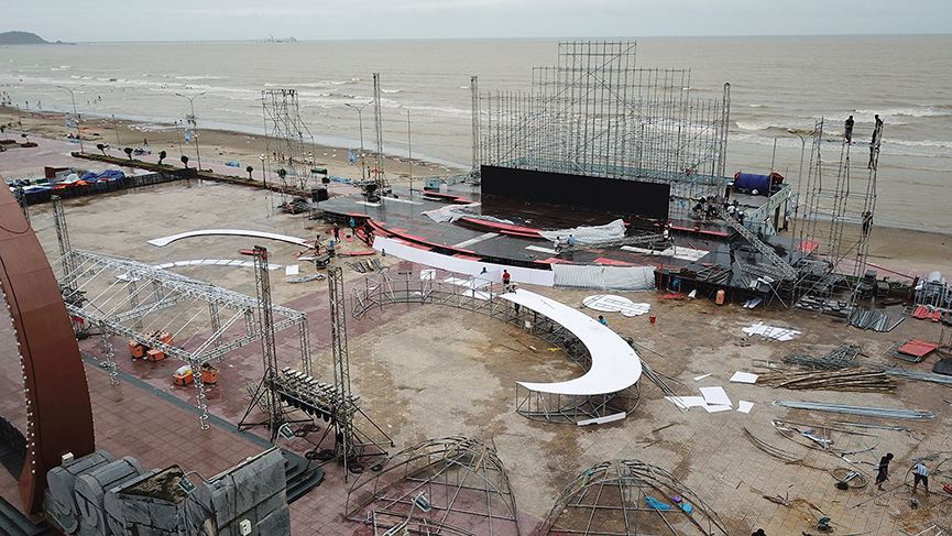 Chung khảo phía Bắc Hoa hậu Việt Nam có thể hủy sân khấu ngoài trời vì bão