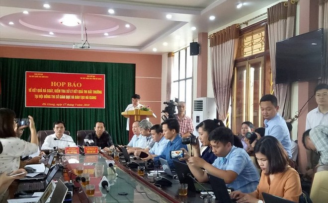 Ngoài ông Vũ Trọng Lương, xuất hiện nhân vật đáng ngờ liên quan đến vụ gian lận điểm thi ở Hà Giang