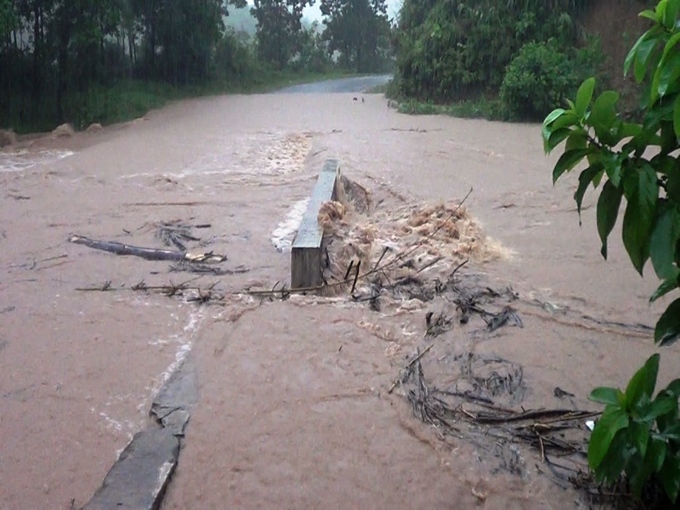 Huyện miền núi Quảng Ninh chìm trong biển nước