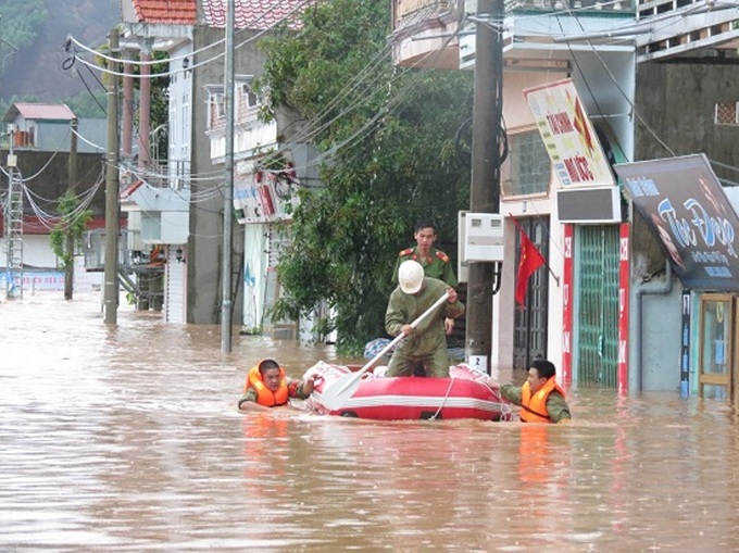Huyện miền núi Quảng Ninh chìm trong biển nước