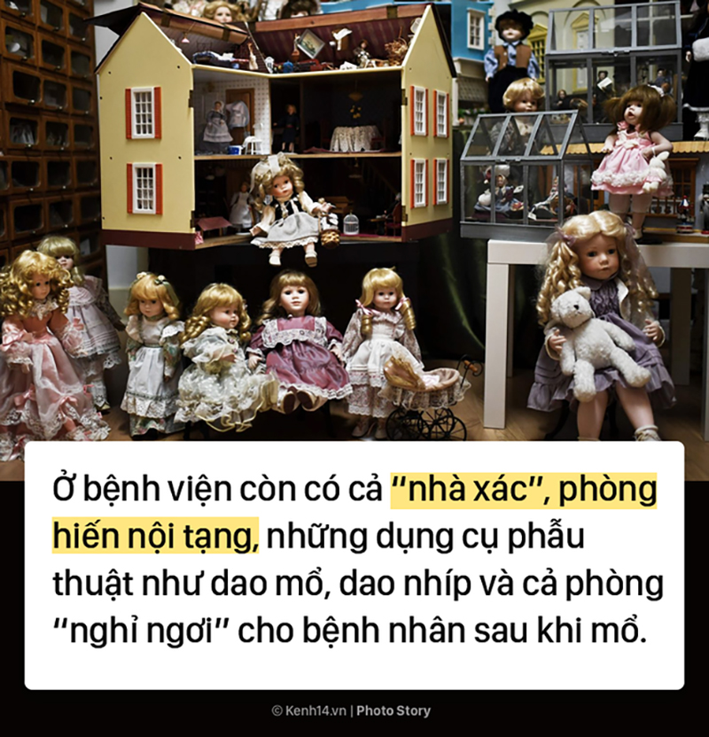 Choáng ngợp với bệnh viện búp bê chuyên nghiệp như dành cho con người