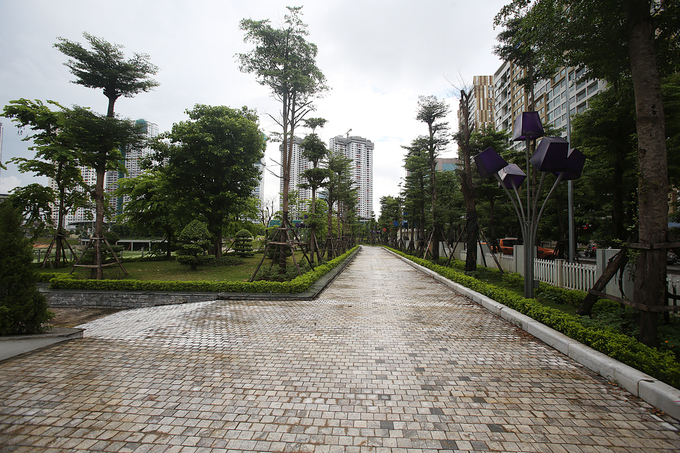 Công viên trăm tỷ ở Hà Nội chậm đưa vào sử dụng