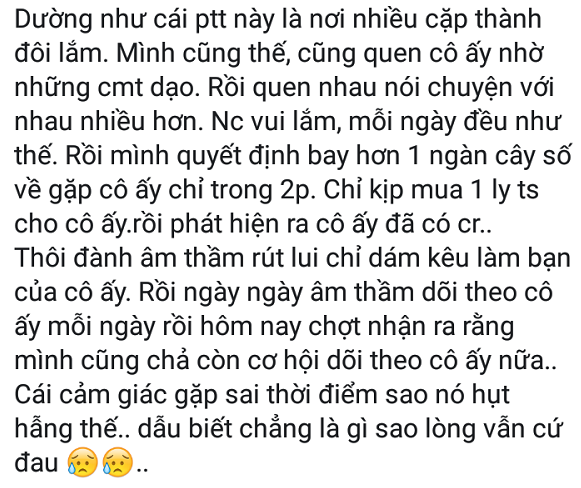 Tưởng rắc thính thơm sẽ tìm được người yêu, chàng vượt gần 2000km để gặp nàng 2 phút và kết quả không ngờ