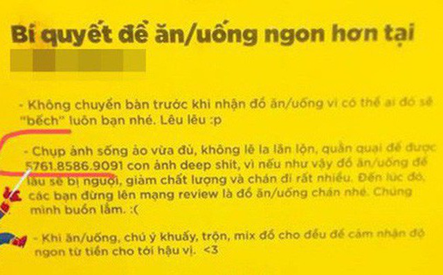 Bảng nội quy đang nổi nhất MXH lúc này: Đi ăn cỗ về mất chỗ, ở trên khuyên chụp ảnh vừa đủ ở dưới lại cấm chụp ảnh... Bảng nội quy đang nổi nhất MXH lúc này: Đi ăn cỗ về mất chỗ, ở trên khuyên chụp ảnh vừa đủ ở dưới lại cấm chụp ảnh...