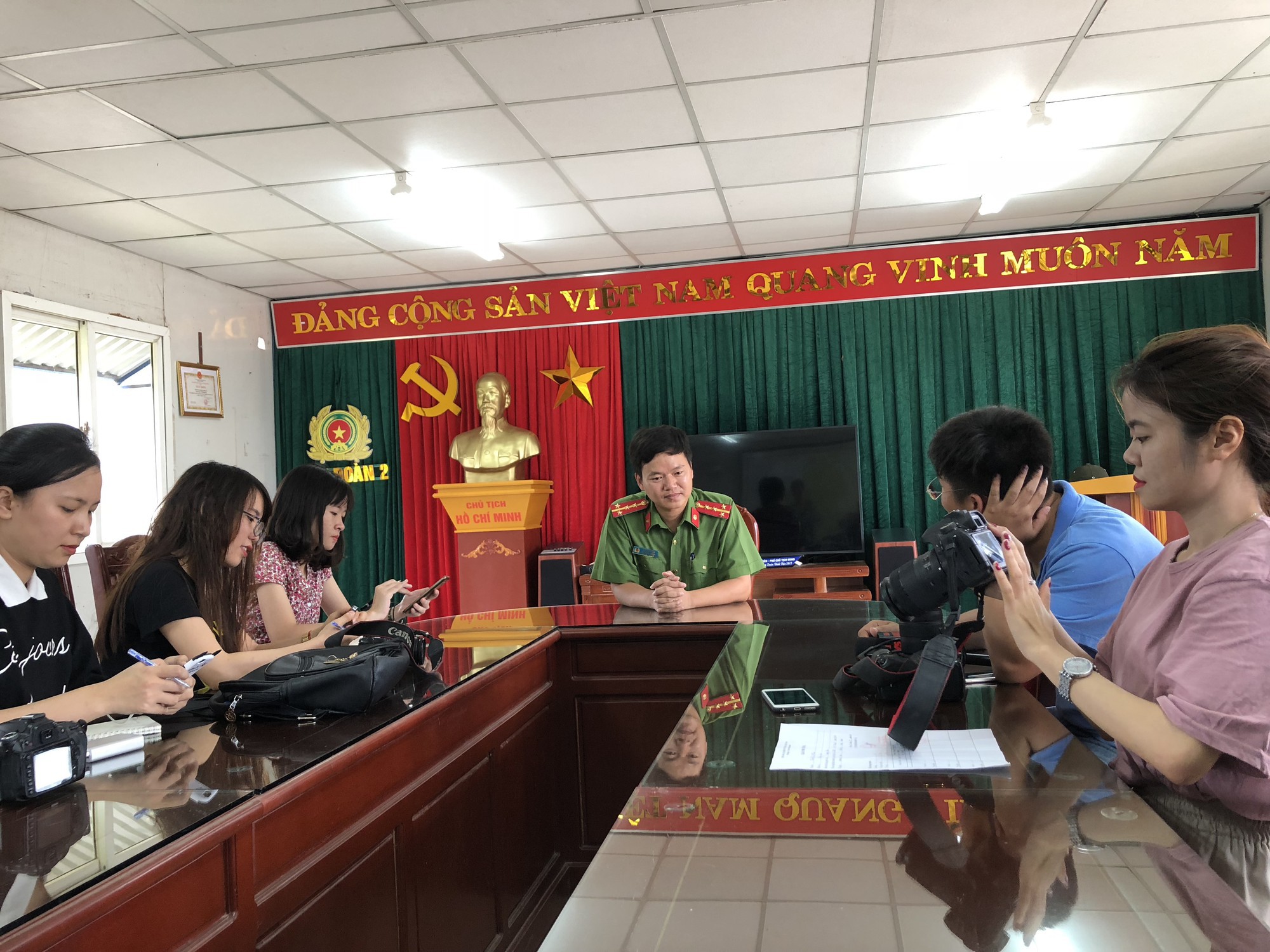 Tiểu đoàn trưởng khẳng định 35 cảnh sát cơ động Lạng Sơn học thật, thi thật