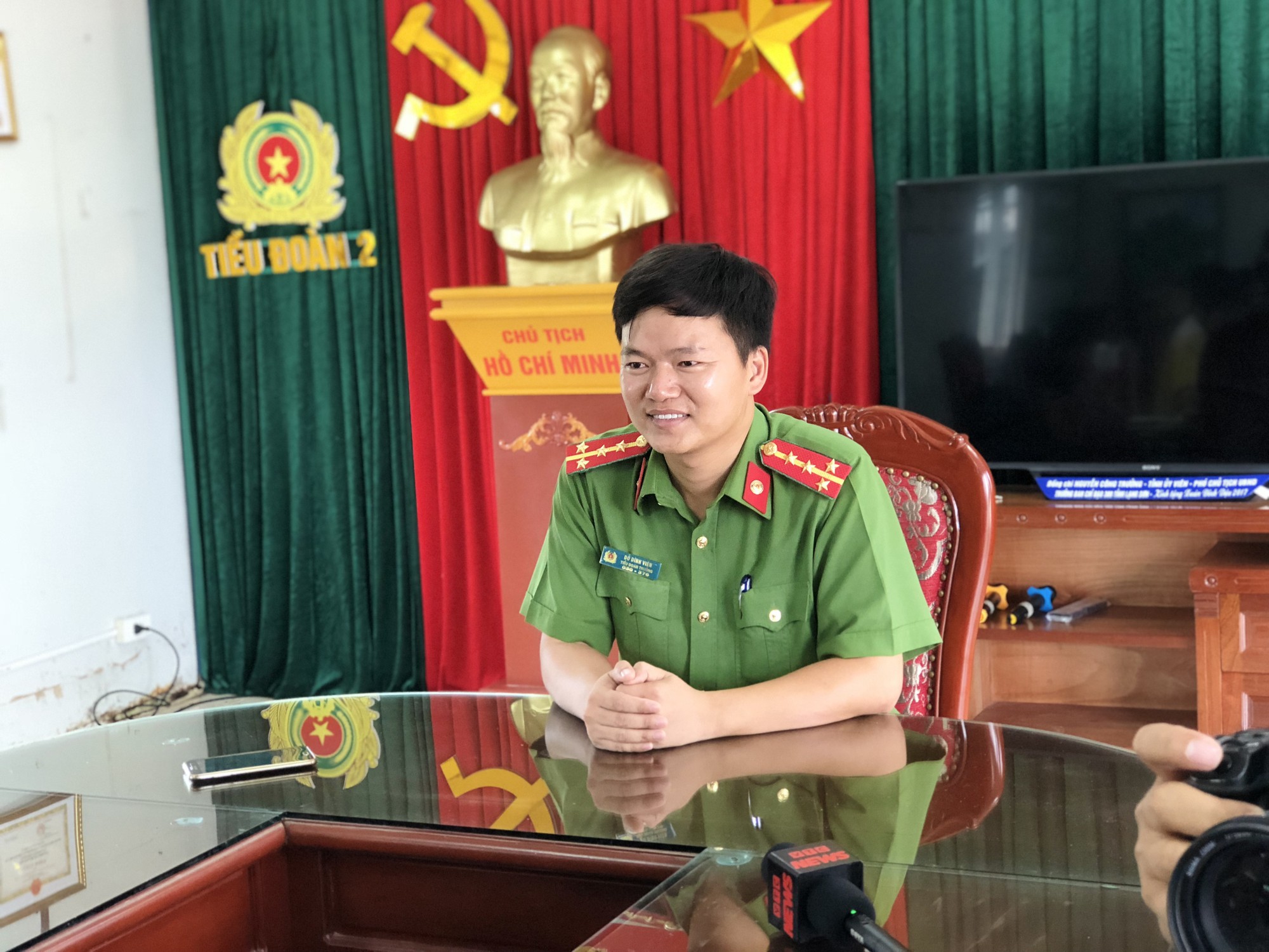 Tiểu đoàn trưởng khẳng định 35 cảnh sát cơ động Lạng Sơn học thật, thi thật