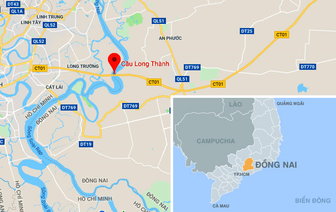 Hiện trường ôtô cháy rụi sau khi tông xe đầu kéo khiến 2 người chết