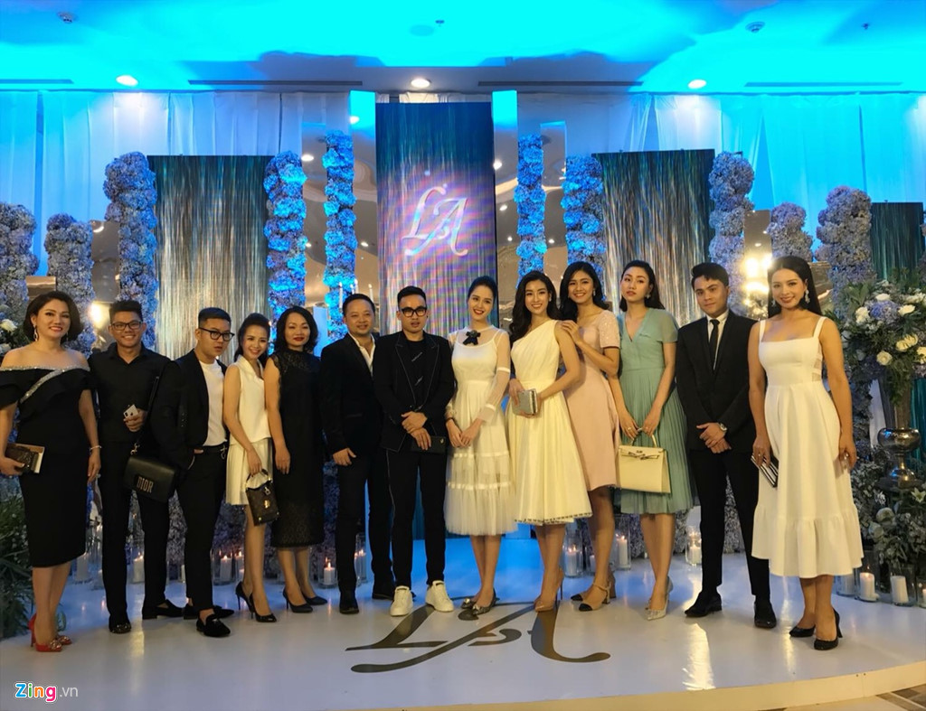 Dàn sao Việt dự lễ cưới Á hậu Tú Anh