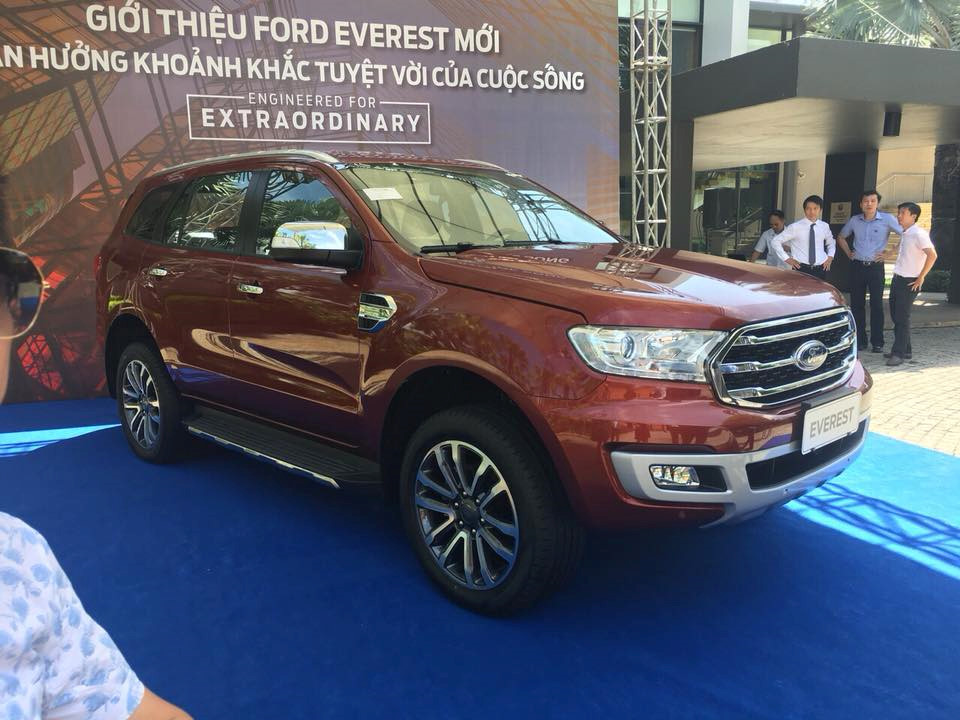 Ford Everest 2018 xuất hiện tại VN, giá tạm tính từ 850 triệu đồng