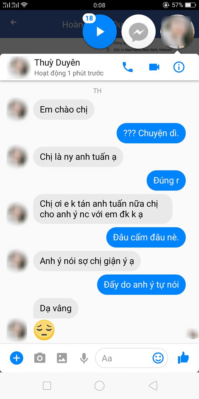 Thiếu nữ ngang nhiên inbox bạn gái crush xin được nói chuyện, cách chủ thớt đáp trả gây choáng