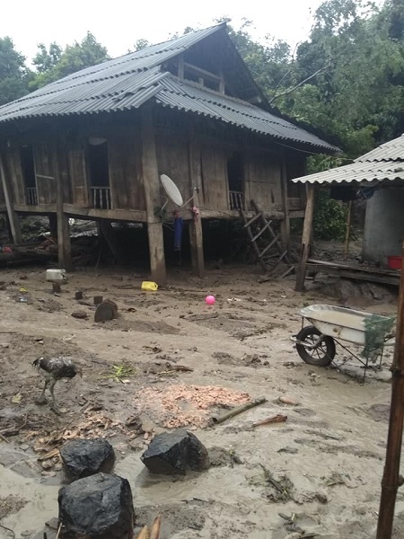 Sơn La: 6 người chết và mất tích, hàng trăm nhà dân bị tàn phá do mưa lũ