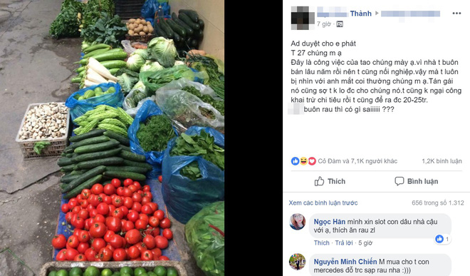 Thanh niên bán rau có cả chục triệu nhưng vẫn bị con gái coi thường, dân mạng tinh ý chỉ ra nút thắt Thanh niên bán rau có cả chục triệu nhưng vẫn bị con gái coi thường, dân mạng tinh ý chỉ ra nút thắt