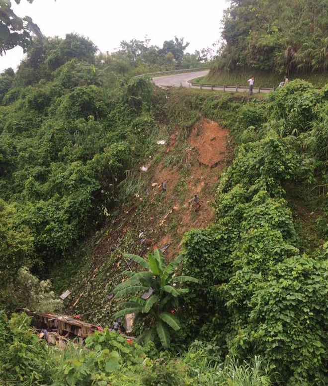 Xác định nguyên nhân ban đầu vụ xe khách lao xuống vực khiến 4 người tử vong