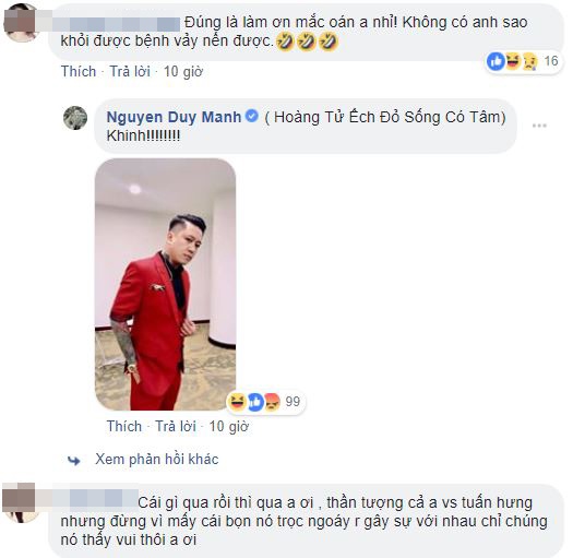 Trước nghi án bị Duy Mạnh đá xéo, Tuấn Hưng có phản ứng cực tỉnh táo