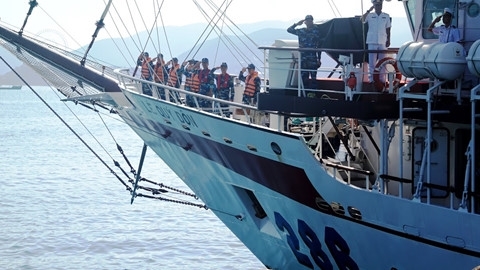 Lộ diện vũ khí tối tân trên tàu Lê Quý Đôn