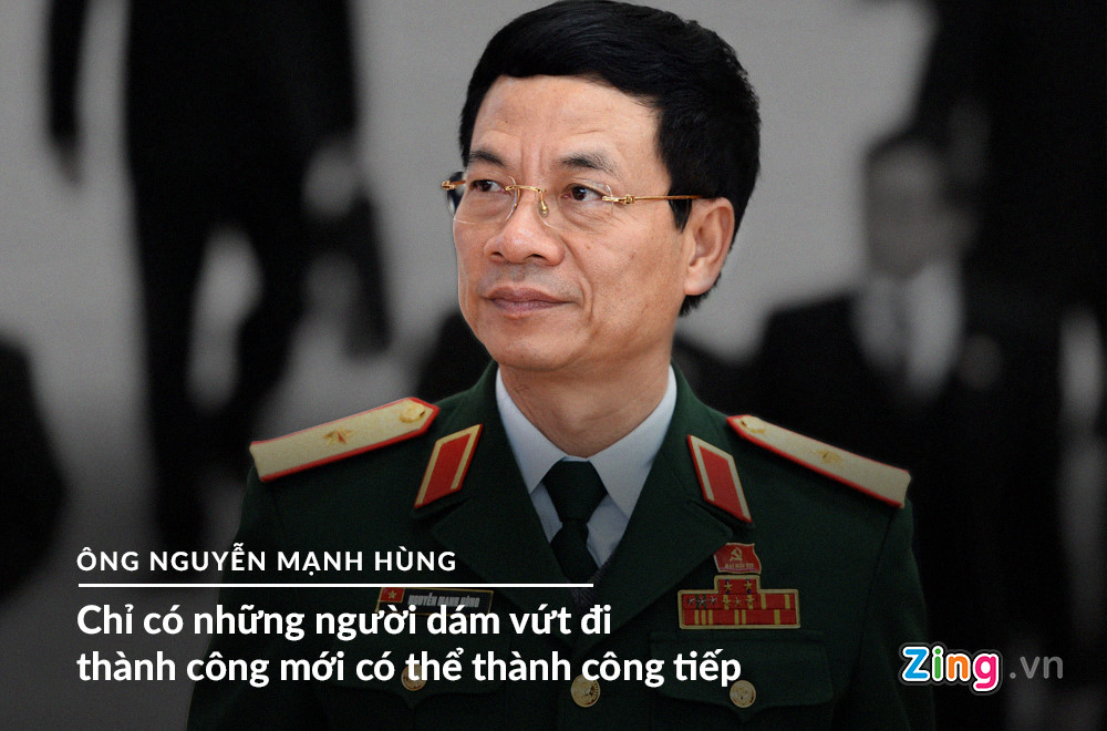 10 phát ngôn truyền cảm hứng của ông Nguyễn Mạnh Hùng