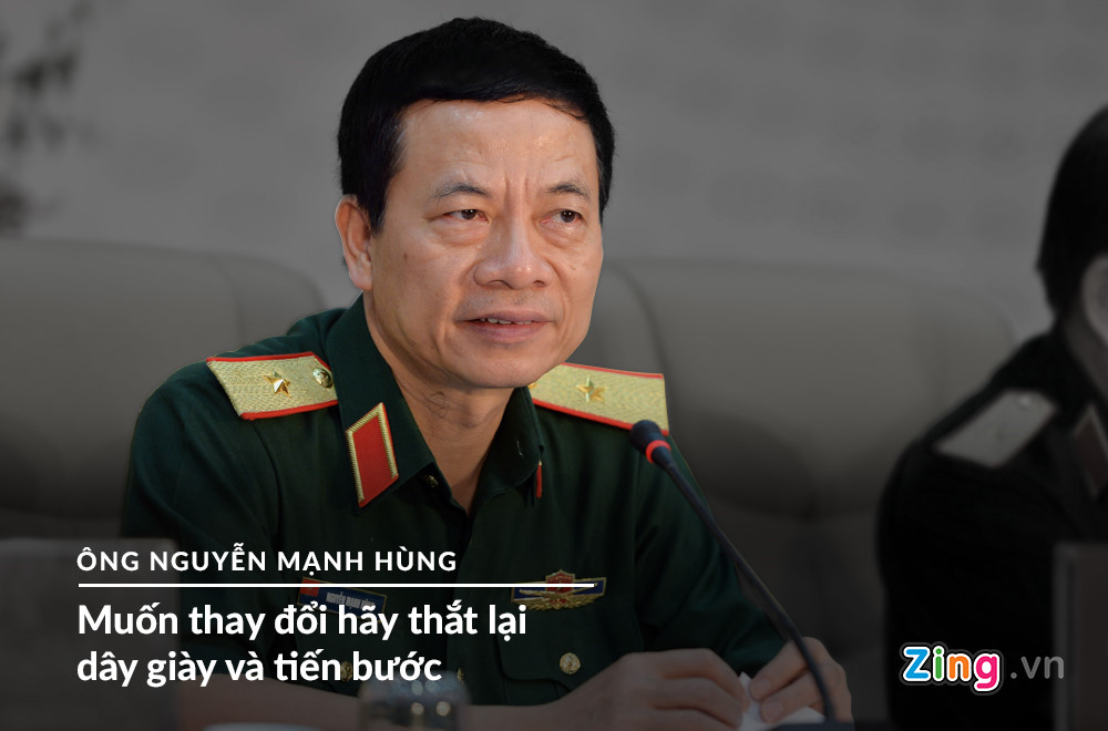 10 phát ngôn truyền cảm hứng của ông Nguyễn Mạnh Hùng