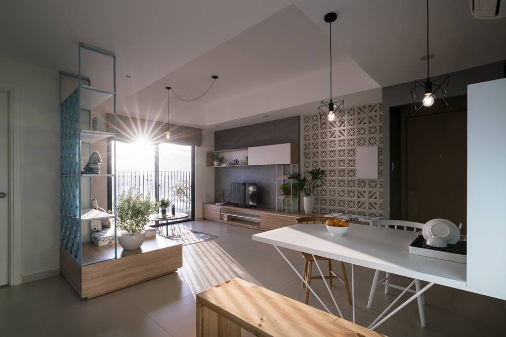 Cô gái độc thân ở Sài Gòn sở hữu căn hộ đẹp và trẻ trung đến từng m² diện tích