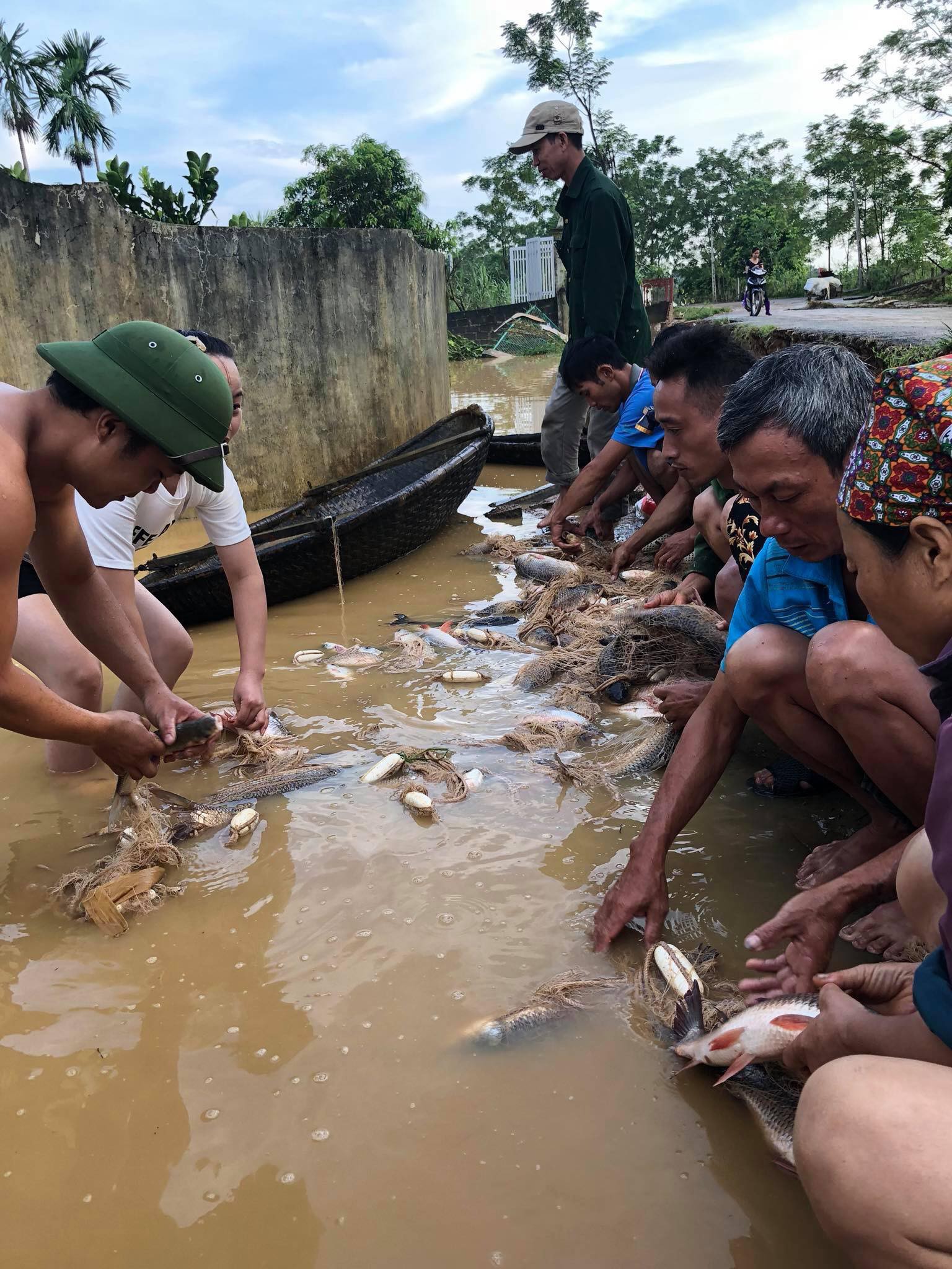 Phú Thọ: Người dân vẫn phải ăn uống ngoài đường để khắc phục hậu quả cơn lũ Phú Thọ: Người dân vẫn phải ăn uống ngoài đường để khắc phục hậu quả cơn lũ