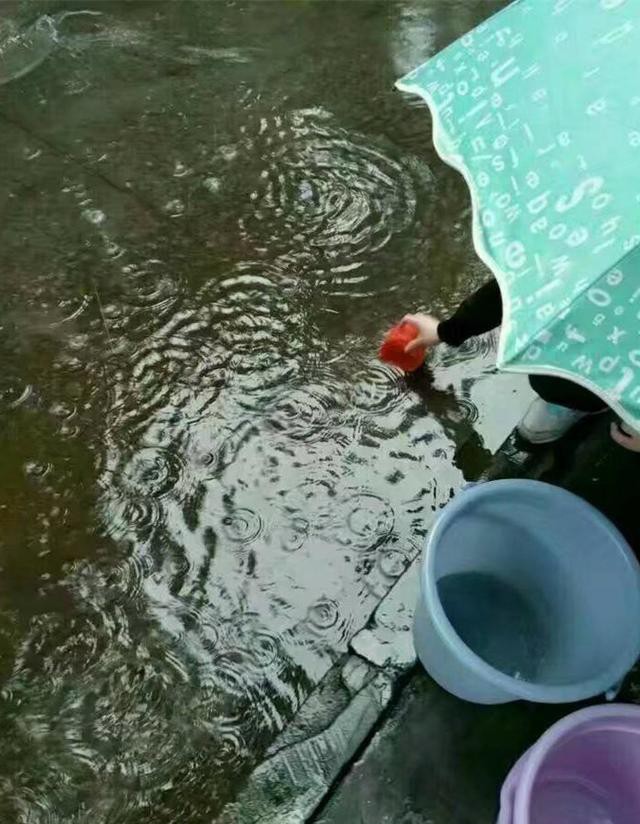 Chùm ảnh: Học sinh, sinh viên thích thú tắm mưa, tạt nước tưng bừng khi sân trường ngập lụt