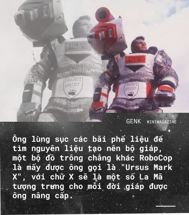 Người đàn ông dành cả đời chế tạo áo giáp chống gấu: nhiều bài học đáng trân trọng