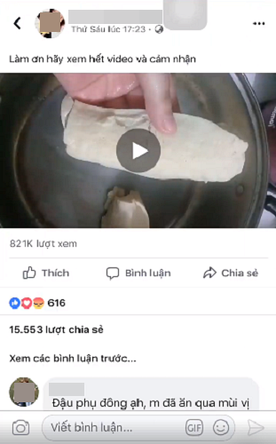 Đăng clip cảnh báo đậu phụ giả vắt ra nước, dẻo như cao su gần triệu lượt xem, cô gái Hà Nội bị bao người mắng té tát