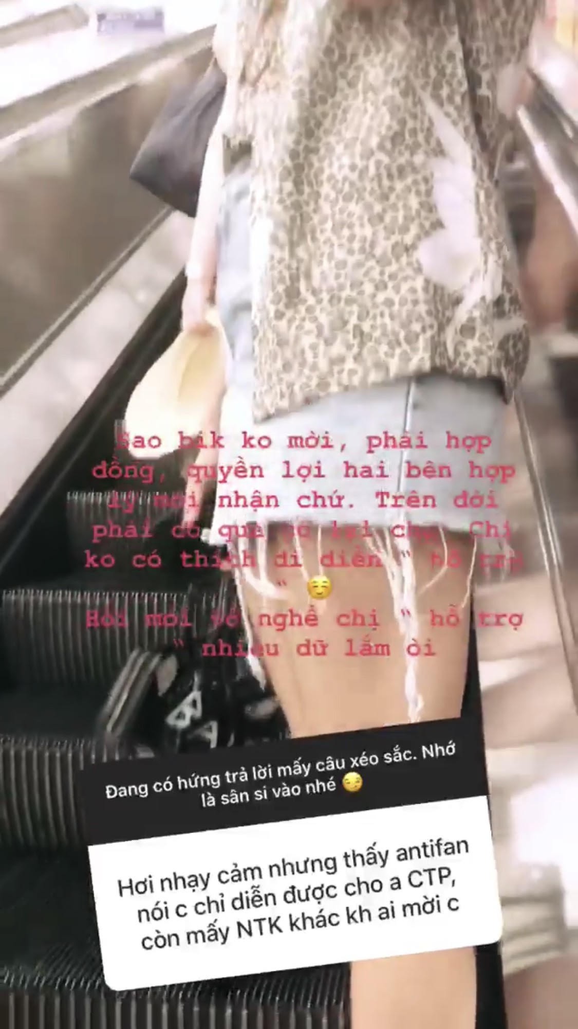 Minh Tú đáp trả cực chất khi bị antifan mỉa mai ế show