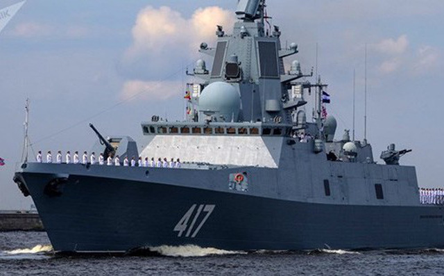 Hải quân Nga tiếp nhận tàu hộ vệ tên lửa mới