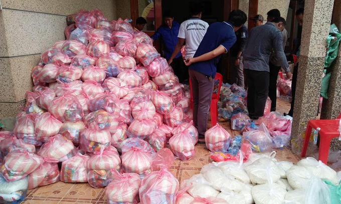 Biển nước nhấn chìm làng mạc Lào sau sự cố vỡ đập thủy điện