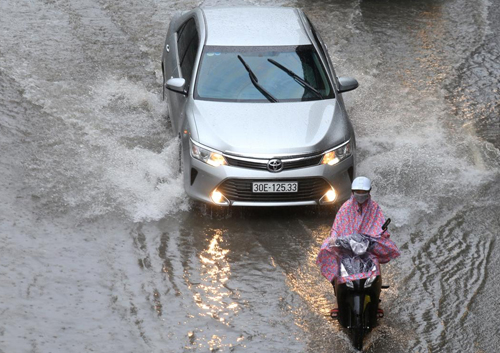 Mưa lớn ở miền Bắc có thể kéo dài đến đầu tháng 8