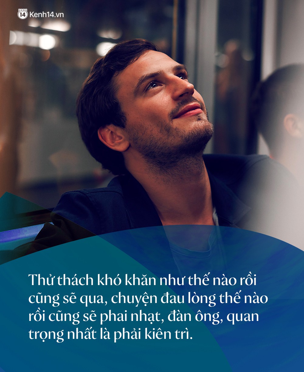 10 điều gửi các chàng trai 25 tuổi: Là đàn ông, quan trọng nhất là phải kiên trì!