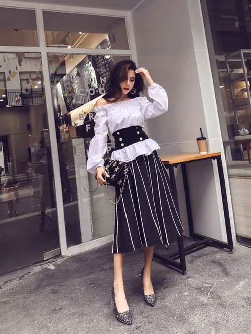 Áo tay phồng, xu hướng vintage cho cô nàng điệu đà