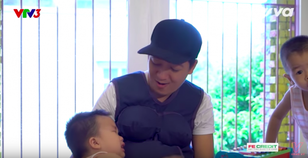 Khi đàn ông mang bầu tập 10: Hương Giang hoảng sợ, Trấn Thành, Trường Giang sụp đổ sau một ngày đi mẫu giáo